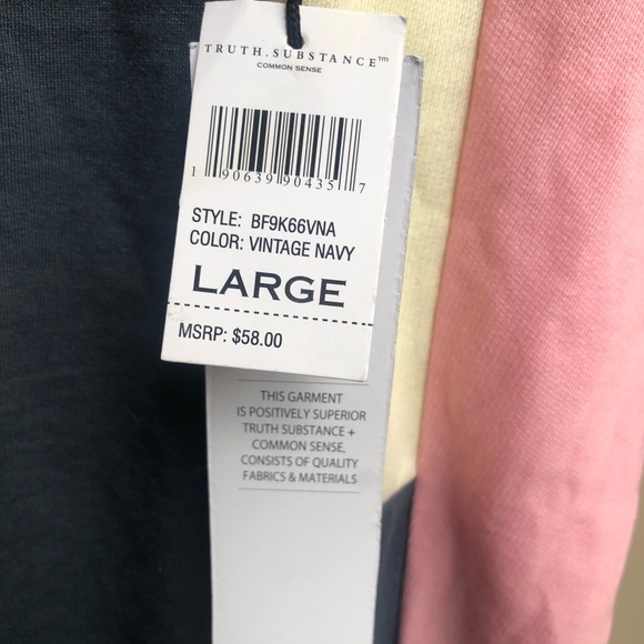 Tri-color hoodie from Truth Substance - Picture 4 of 4